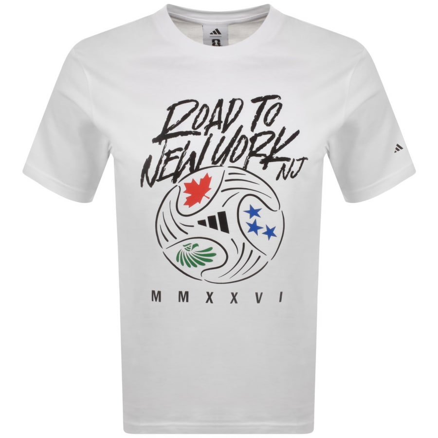 adidas Sportswear FIFA World Cup T Shirt White | Mainline Menswear us